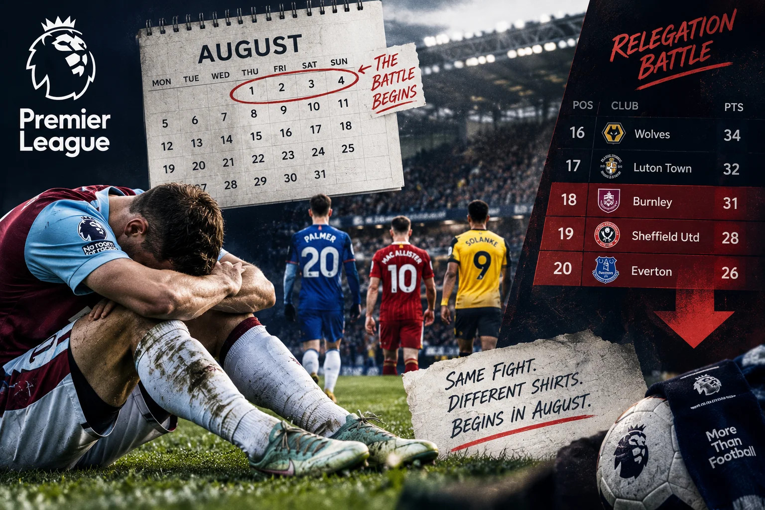 Why the Premier League Relegation Battle Starts in August